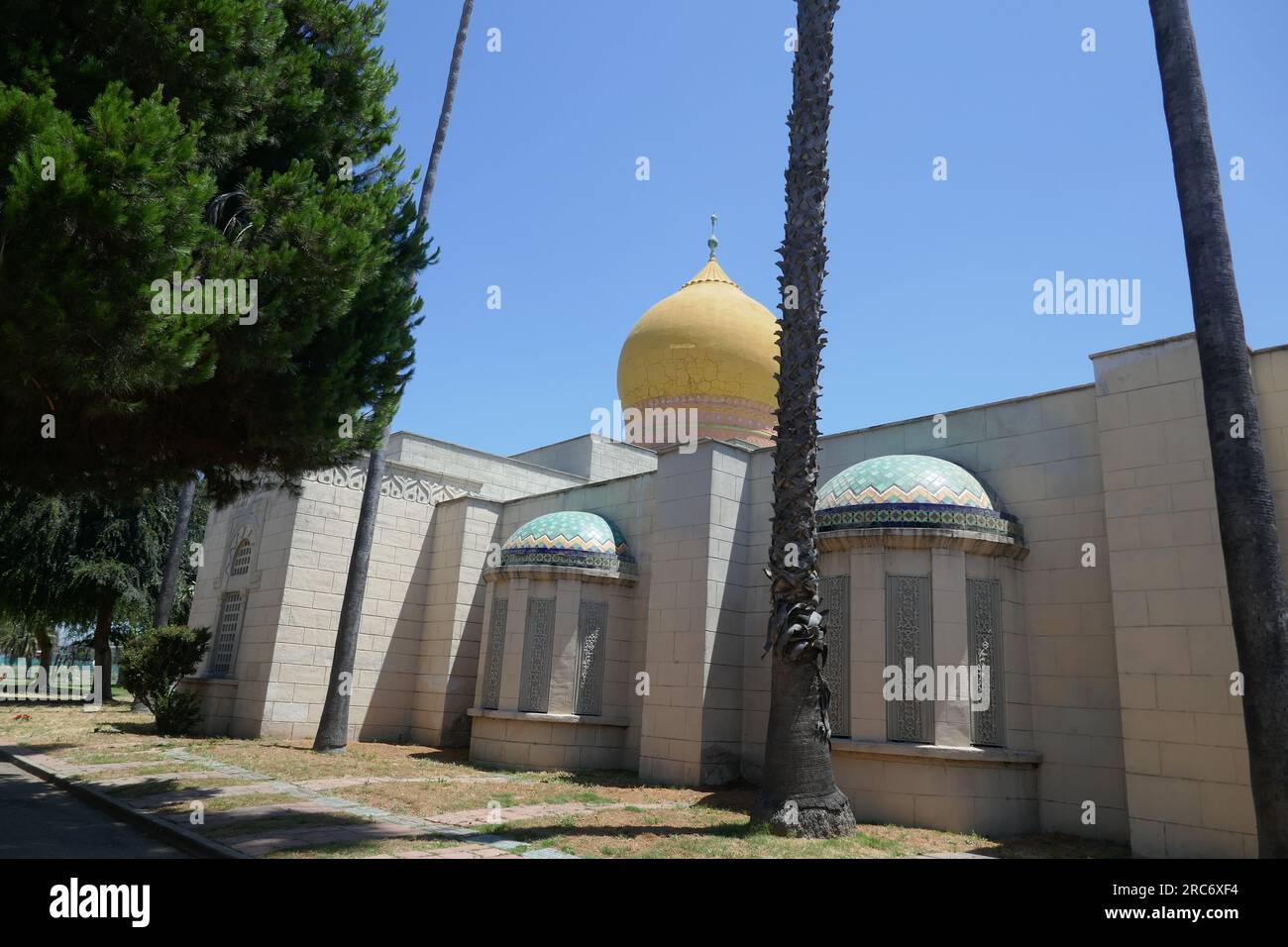 Compton, California, USA 12th July 2023 Angeles Abbey Memorial Park ...