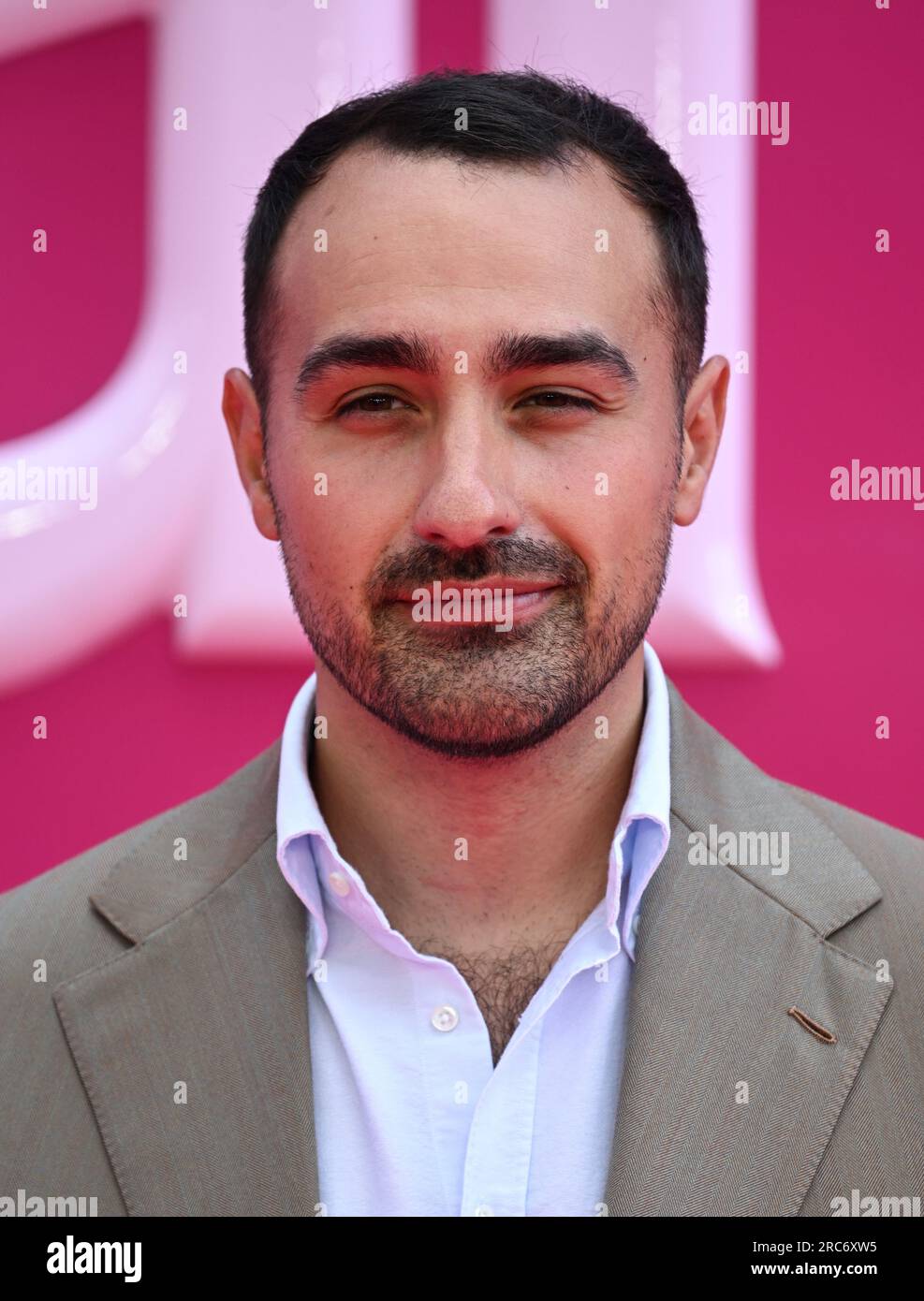 London UK July 12th 2023 Jamie Demetriou Arriving At The Barbie london-uk-july-12th-2023-jamie-demetriou-arriving-at-the-barbie