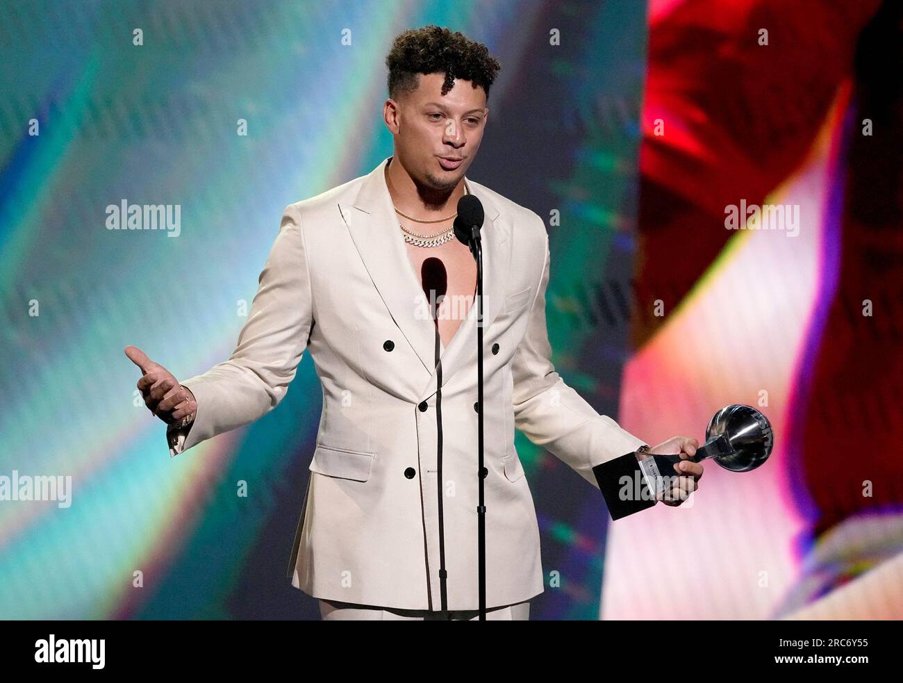 Professional NFL player Patrick Mahomes, of the Kansas City Chiefs