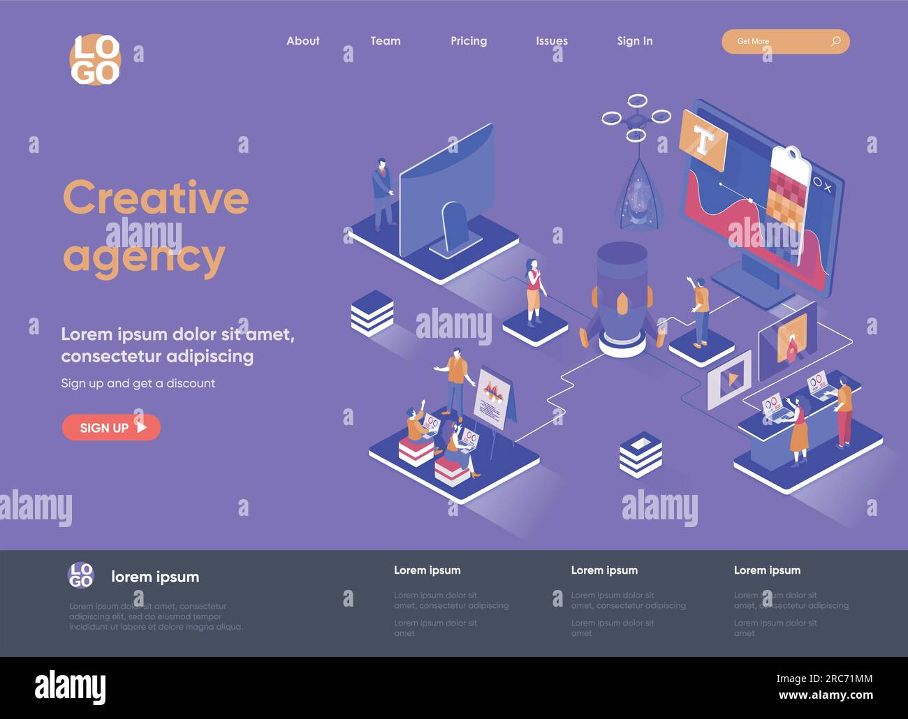 Creative visualization Stock Vector Images - Alamy