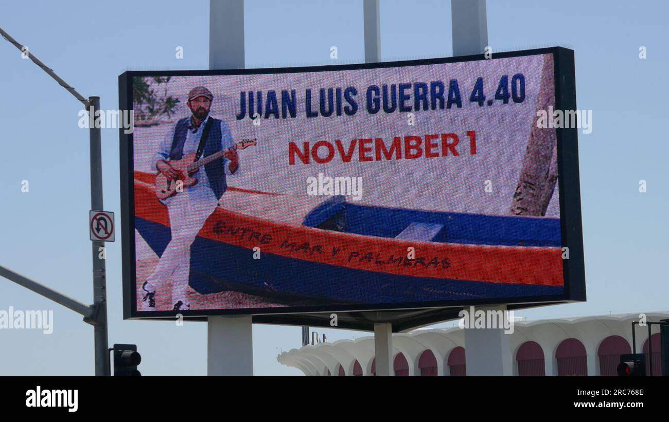 Inglewood, California, USA 11h July 2023 Juan Luis Guerra Marquee at Kia Forum at 3900 W. Manchester Blvd on July 11, 2023 in Inglewood, California, USA. Photo by Barry King/Alamy Stock Photo Stock Photo
