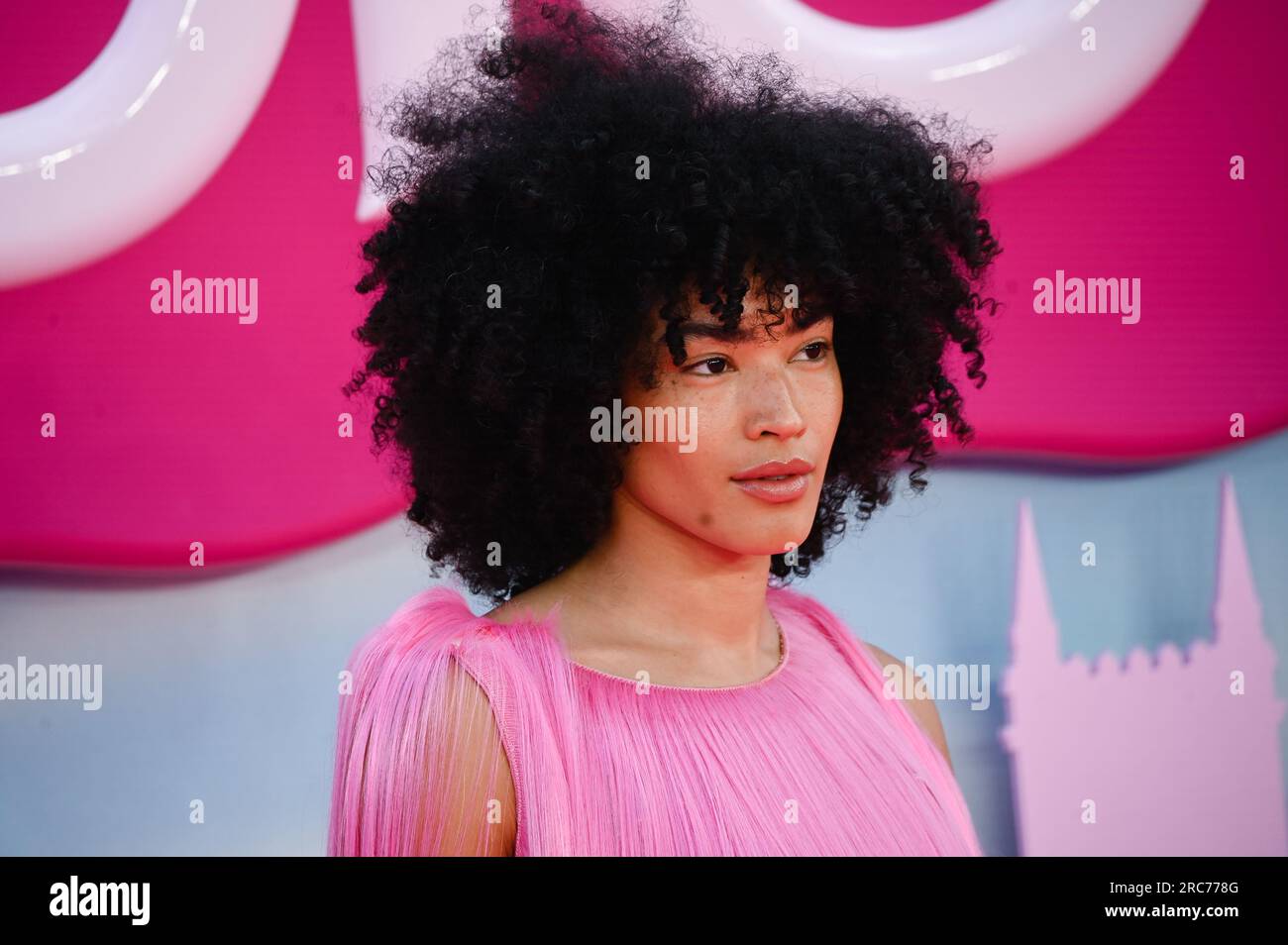 Cineworld Leicester Square, London, UK. 12th July, 2023. Mette attends the European premiere of Barbie, London, UK. Credit: See Li/Picture Capital/Alamy Live News Stock Photo