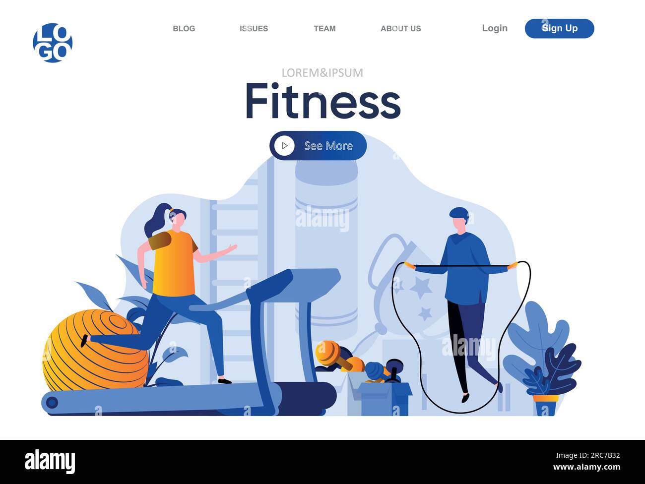 Rope activities Stock Vector Images - Alamy