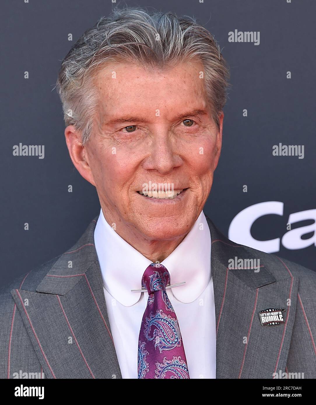 Hollywood, USA. 12th July, 2023. Michael Buffer arriving to the 2023(02)