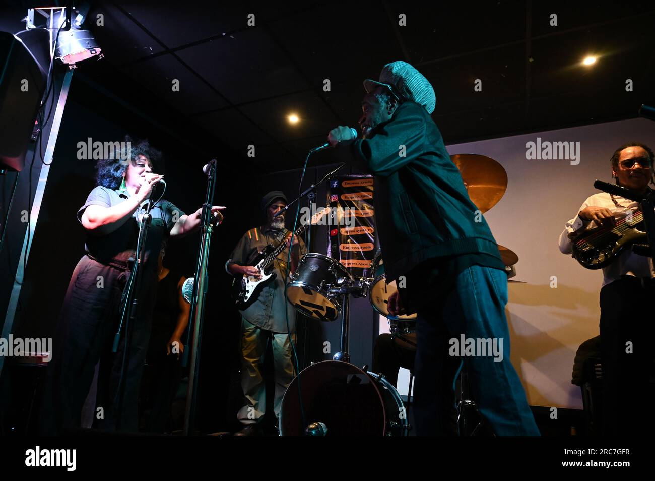 Braton Ritz London, UK on the 12 July 2023, Empress Ayeola & The Legends Album! at ...