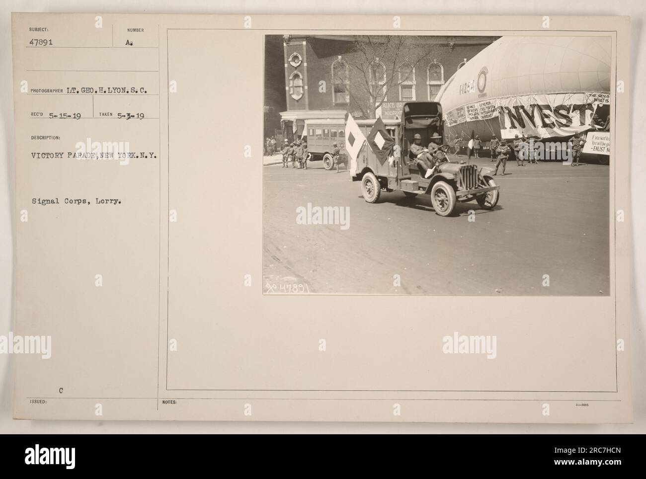 Victory parade new york 1919 hi-res stock photography and images - Alamy
