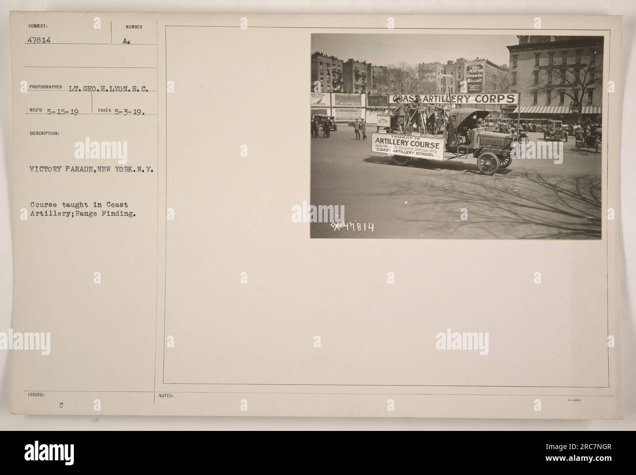 Victory parade new york 1919 hi-res stock photography and images - Alamy