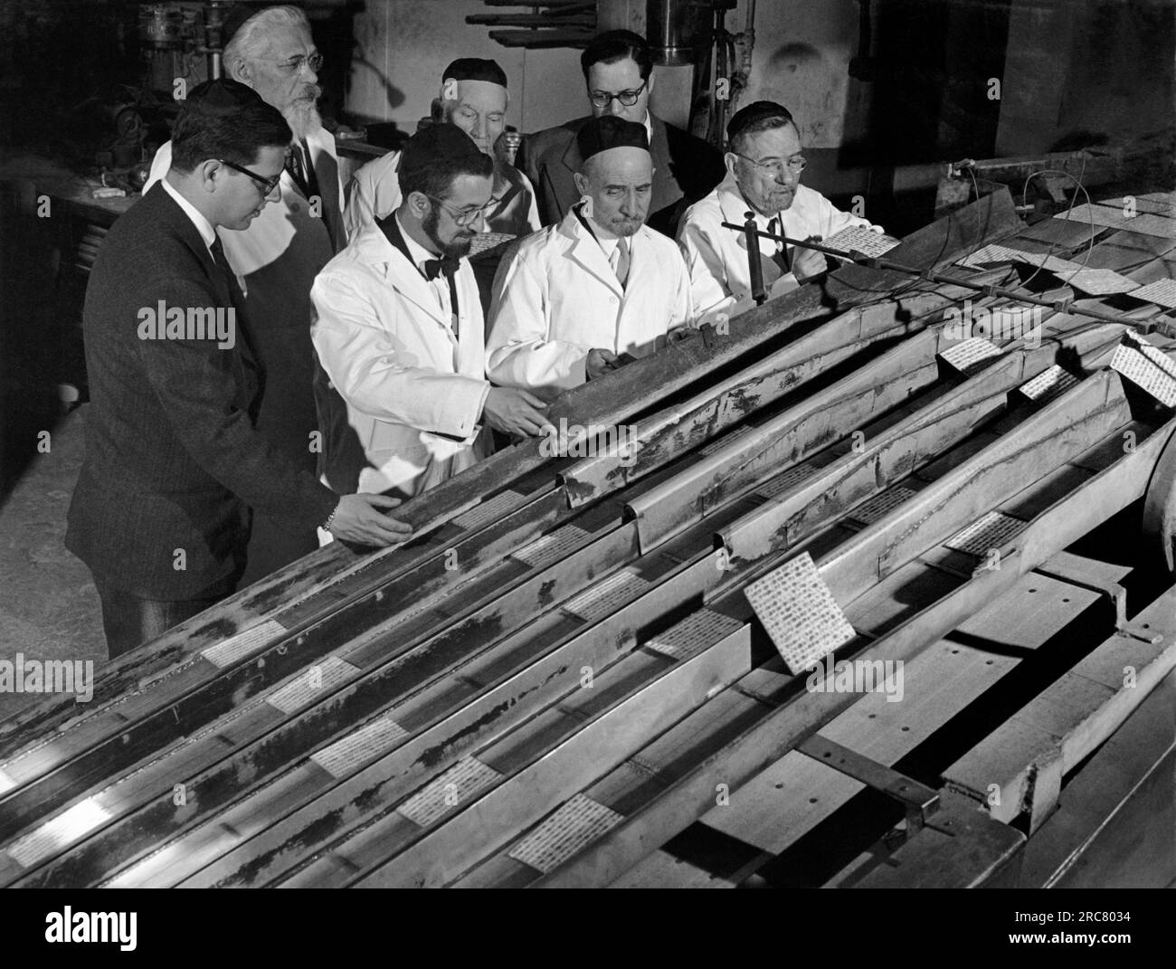 Jersey City, New Jersey February 24, 1950 Jewish Orthodox rabbis