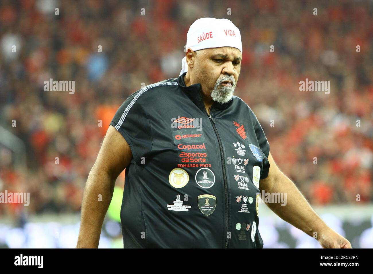 CURITIBA (PR) - 12/07/2023 - Copa do Brasil 2022 / Futebol - ATHLÉTICO (PR)  X FLAMENGO (RJ) Copa do Brasil 2023, quartas de final jogo 2 de 2, na noi  Stock Photo - Alamy