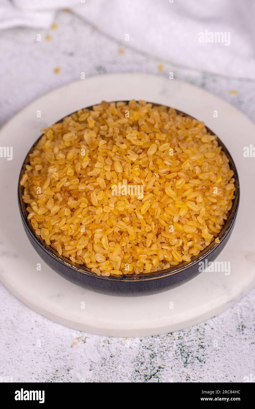 Bulgur wheat grain grains hi-res stock photography and images - Alamy