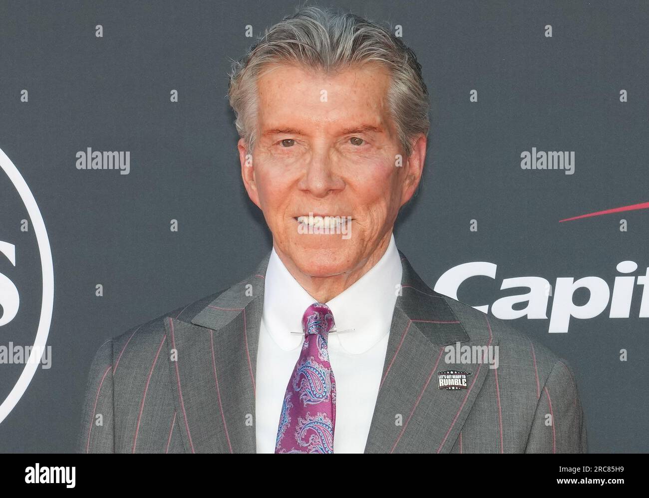 Los Angeles, USA. 12th July, 2023. Michael Buffer arrives at The 2023