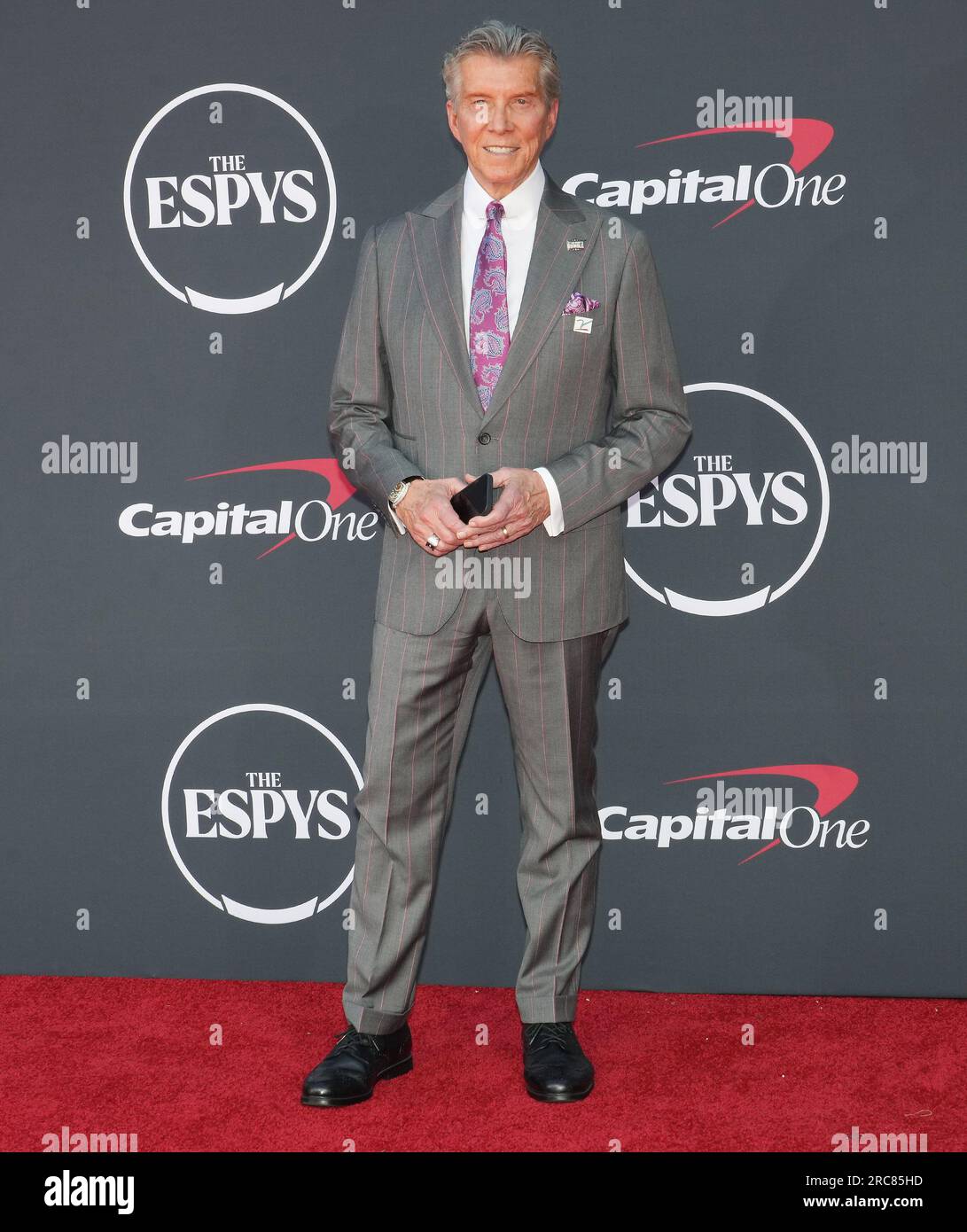 Michael Buffer arrives at The 2023 ESPY Awards held at the Dolby