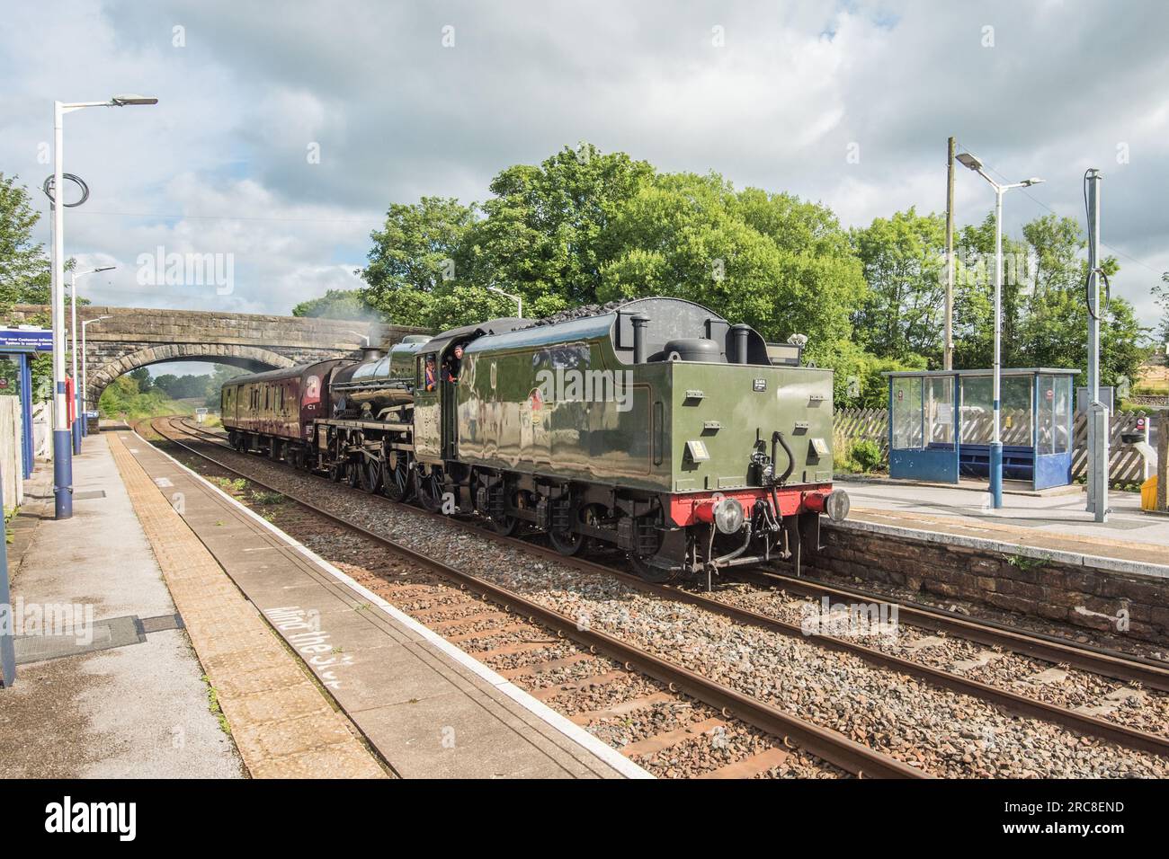 r Leone steam train heading (in reverse) towards pick-up point for ...