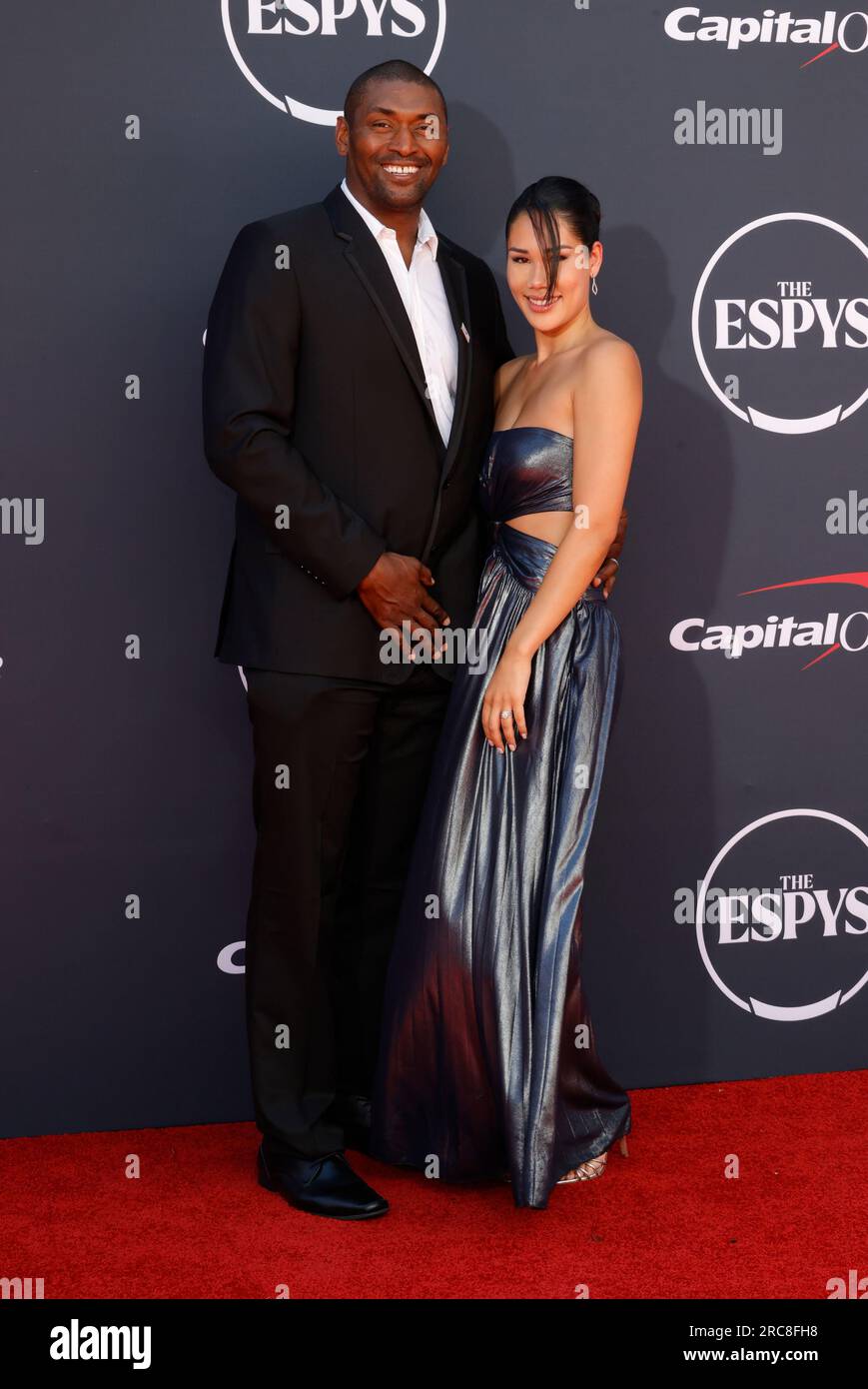 12 July 2023 Hollywood, California Metta SandifordArtest, Maya Ford Artest The 2023 ESPY