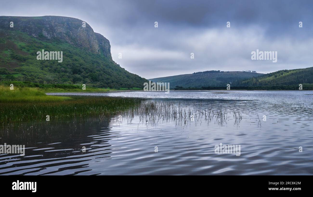 Loch Brora and Carrol Rock in Sutherland Stock Photo - Alamy