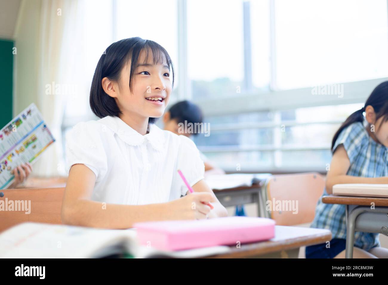 Student thinking during test hi-res stock photography and images - Alamy