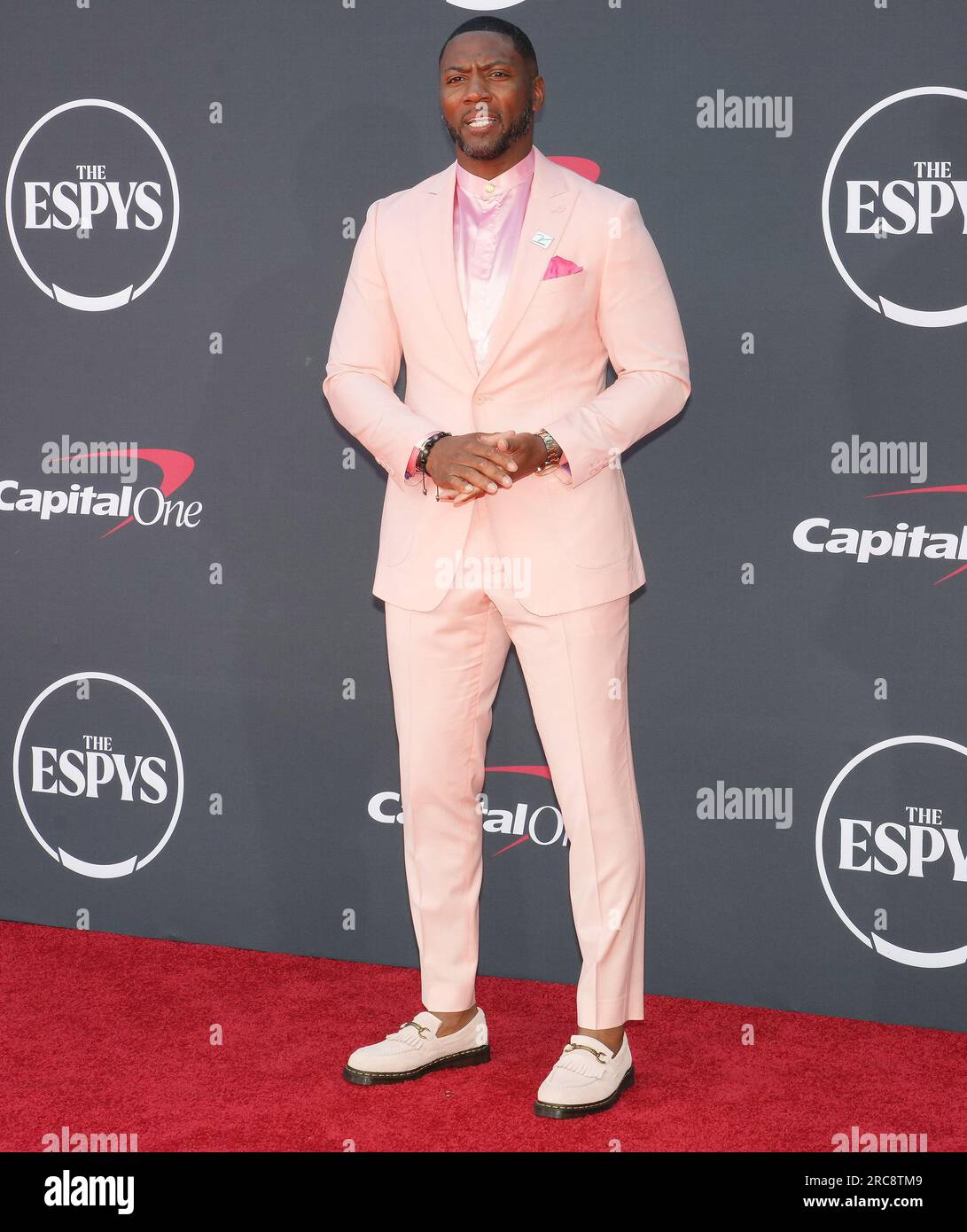 Los Angeles, USA. 12th July, 2023. Ryan Clark arrives at The 2023 ESPY