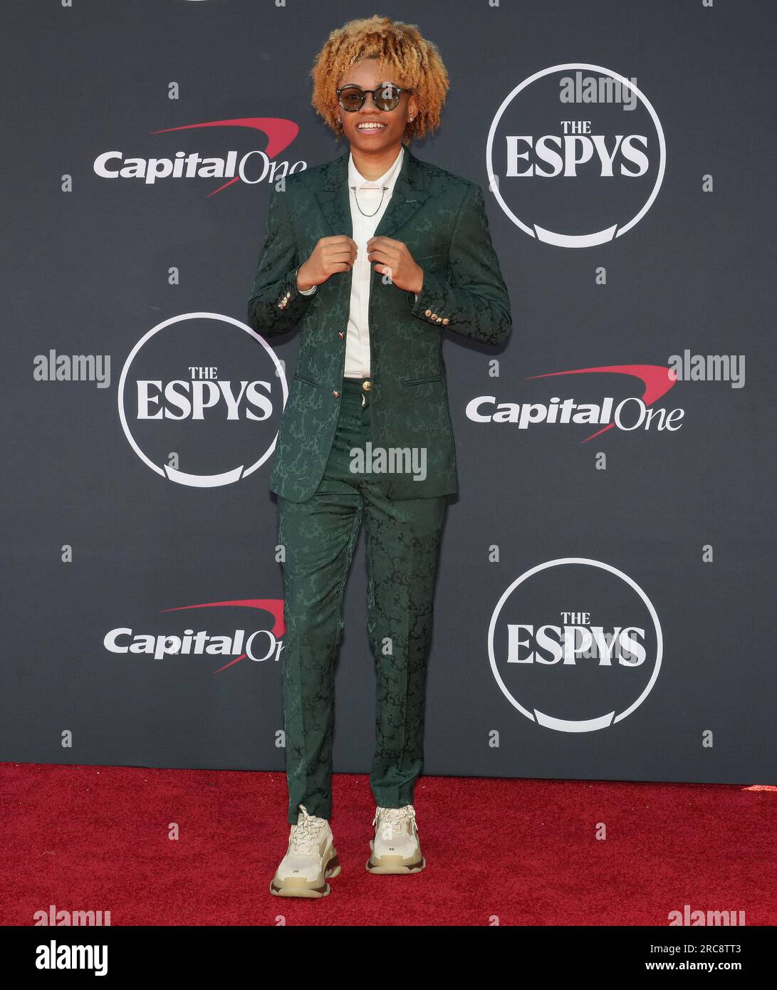 Los Angeles, USA. 12th July, 2023. Jasmine Carson arrives at The 2023 ESPY Awards held at the
