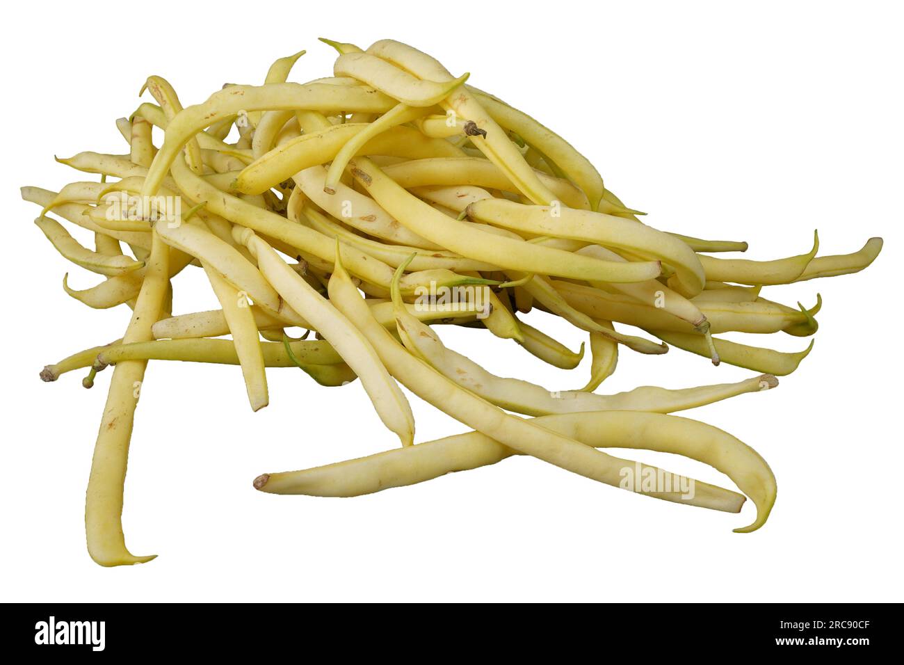 Yellow string beans. French beans. Yellow beans without background Stock  Photo - Alamy