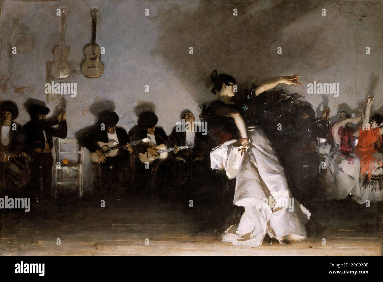El Jaleo, John Singer Sargent, 1882,Isabella Stewart Gardner
