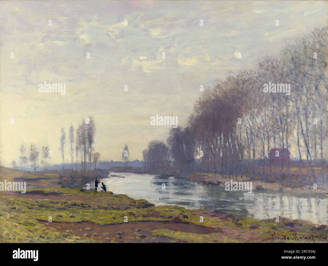 Claude Oscar Monet – The Small Arm of the Seine at Argenteuil 1872 ...