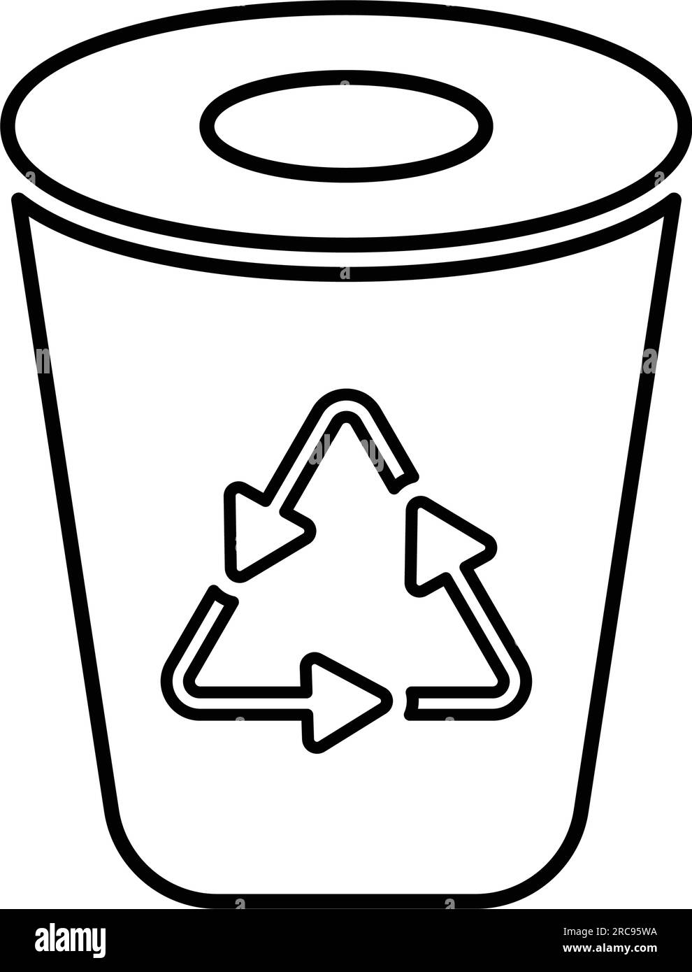 Recycle Bin icon. Stunning design suitable for web, print media, online