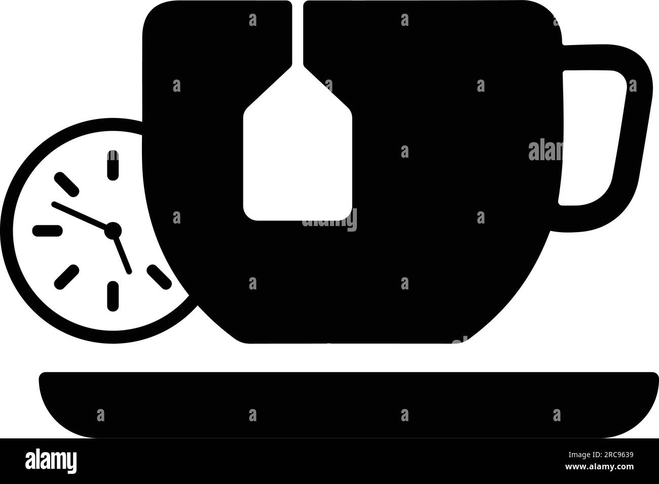 Tea Break icon. Commercial use, printed files and presentations