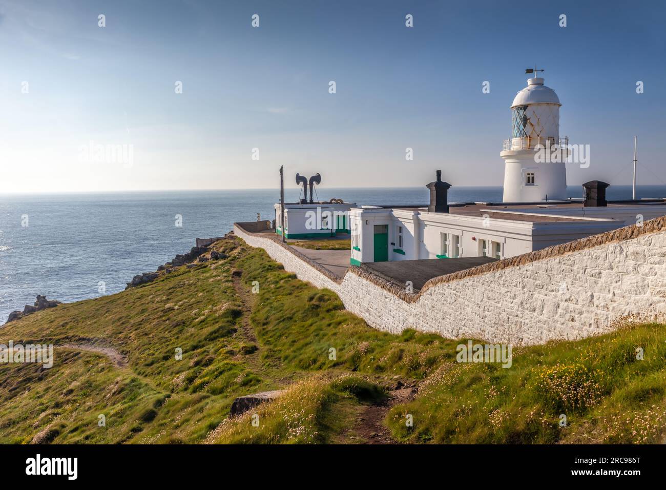geography / travel, Great Britain, Cornwall, Penzance, Pendeen lighthouse, Penwith peninsula