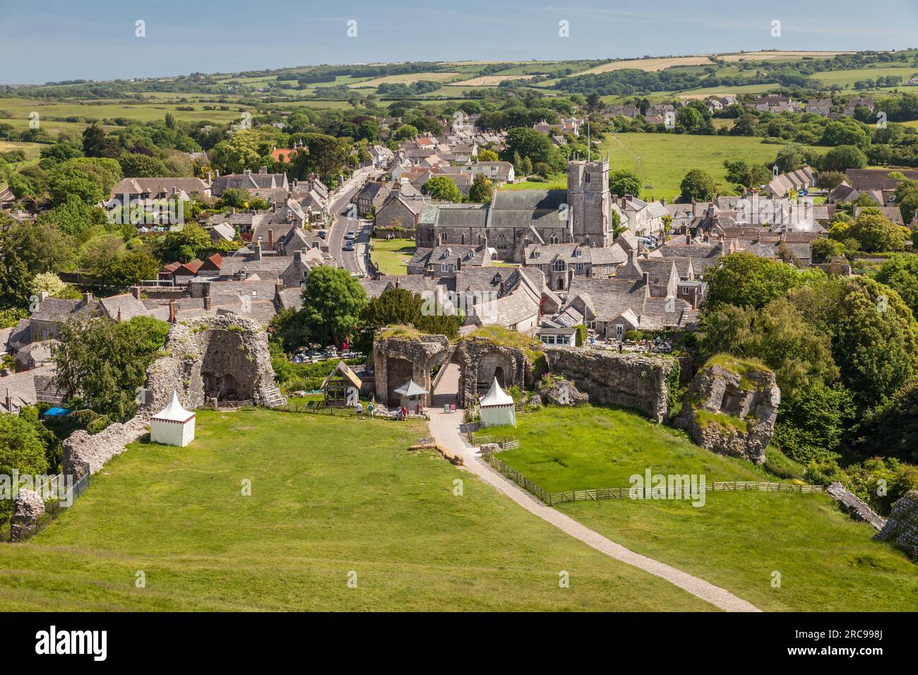 Village dorset villages hi-res stock photography and images - Alamy