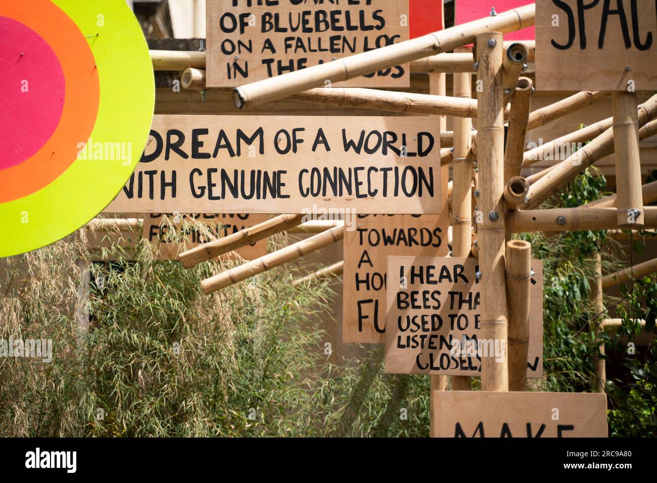 Forest of Imagination at The Assembly Rooms in Bath, UK. Stock Photo
