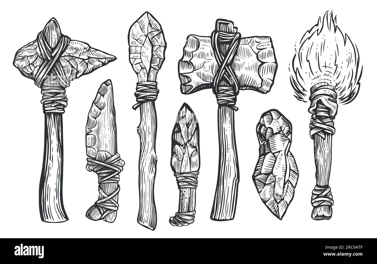 Stone Age Weapons