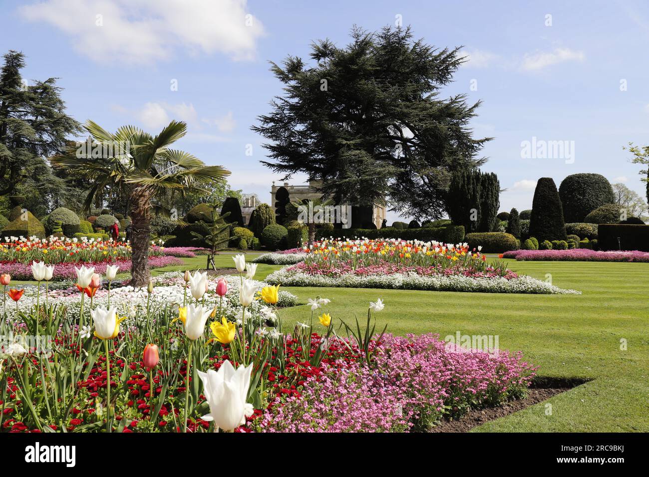 The gardens at Brodsworth Hall, Nr Doncaster, UK Stock Photo - Alamy