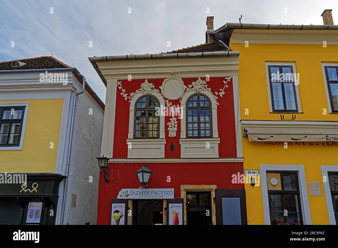 Hausfassade Stock Photo