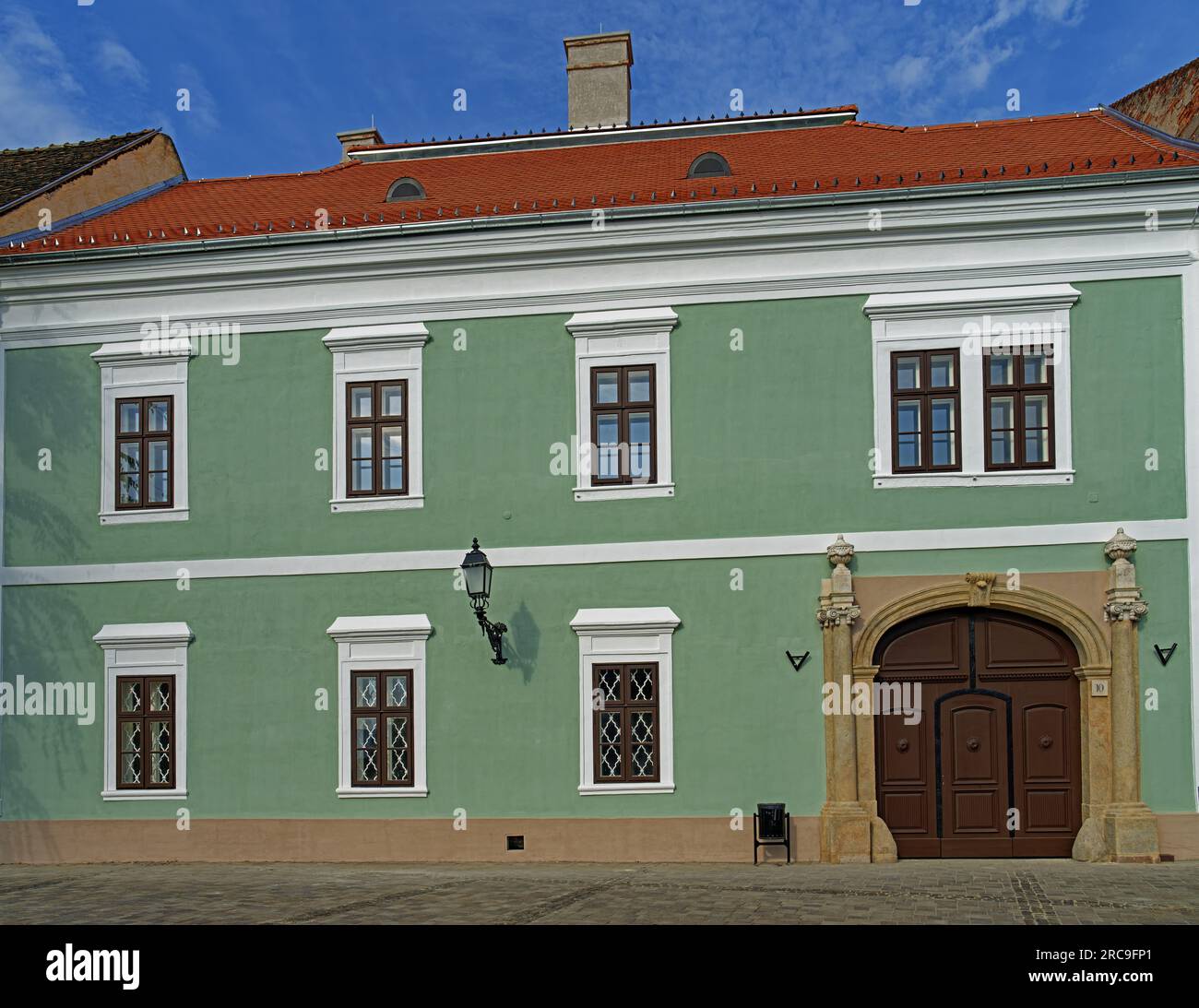 Hausfassade, historisch Stock Photo