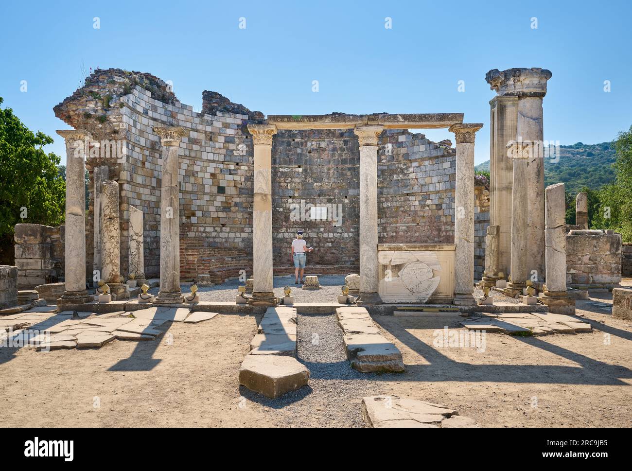 Marienkirche in Ephesus Archaeological Site, Selcuk, Tuerkei St. Mary