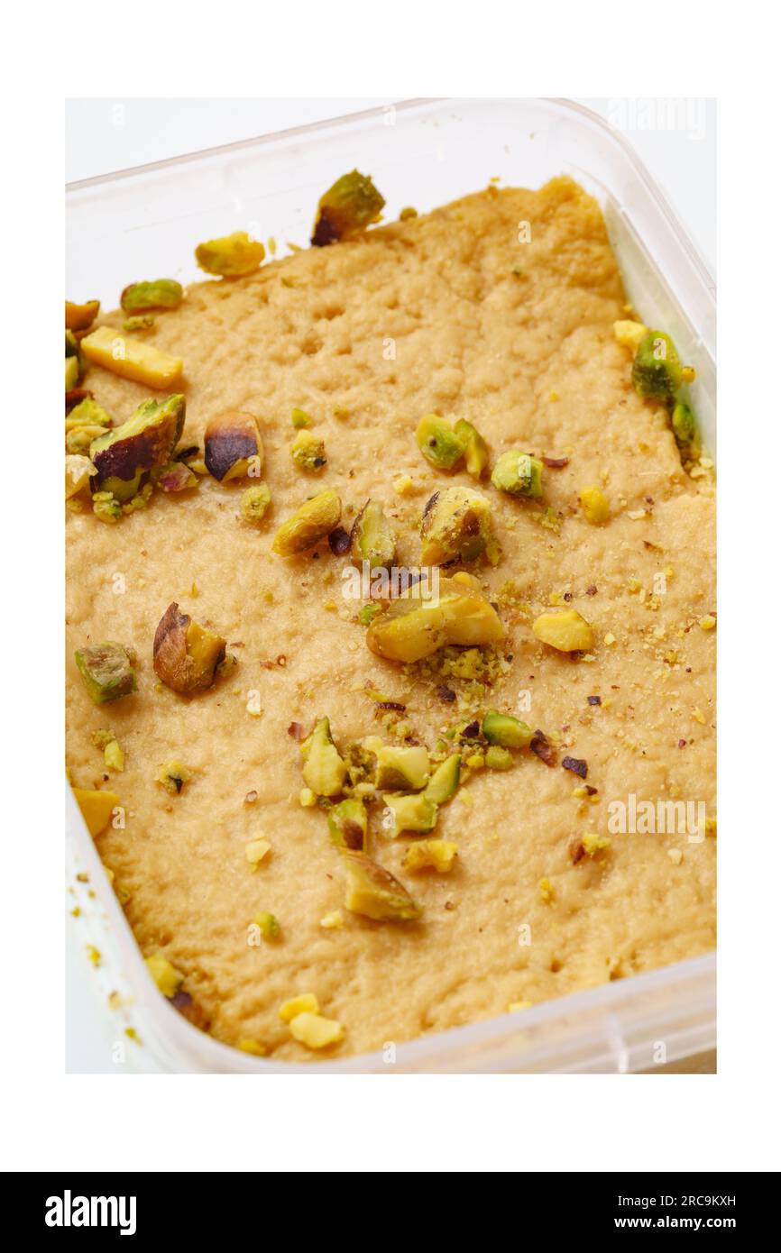 Halva Turkish sweet made from sunflower seeds Stock Photo Alamy