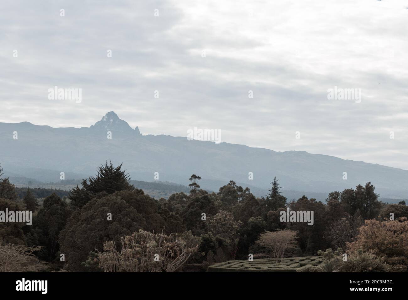 Hotel Fairmont Mount Kenya Safari Club Stock Photo Alamy