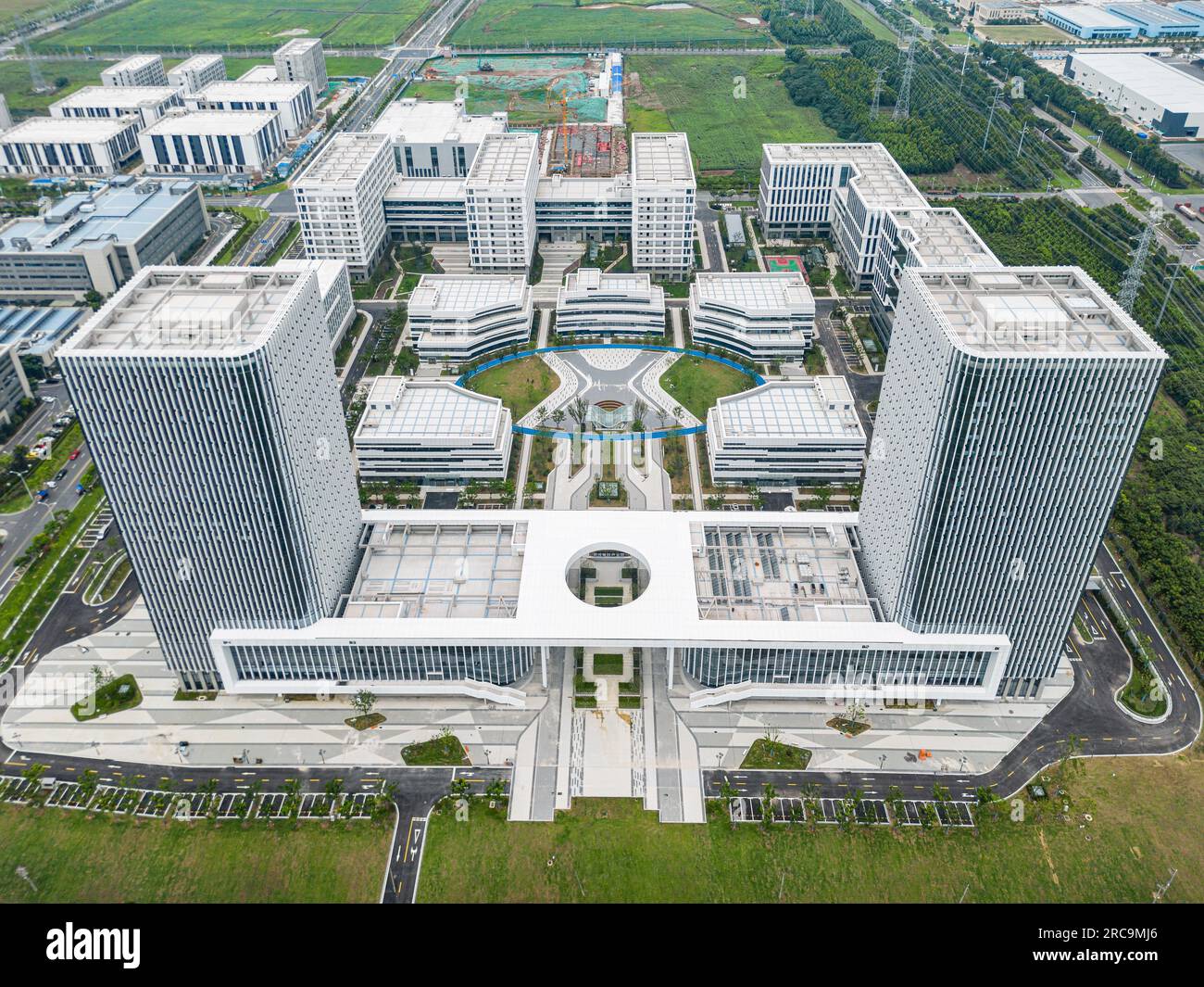 HEFEI, CHINA JULY 11, 2023 Aerial photo taken on July 11, 2023