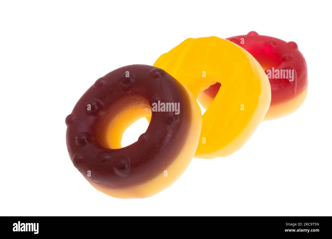 jelly candies isolated on white background Stock Photo - Alamy