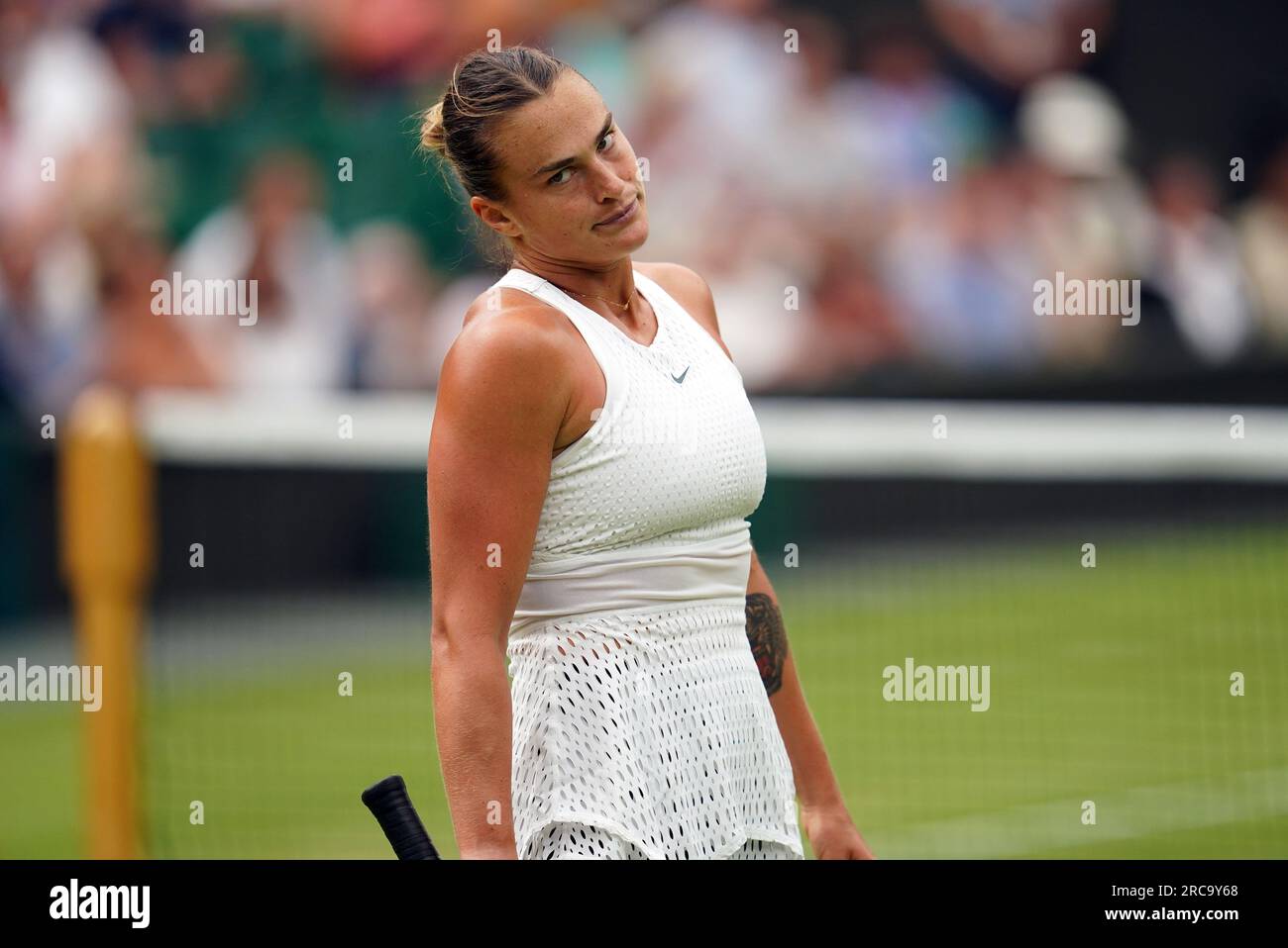 Aryna Sabalenka During The Ladies Singles Semi Final Match Against aryna-sabalenka-during-the-ladies-singles-semi-final-match-against