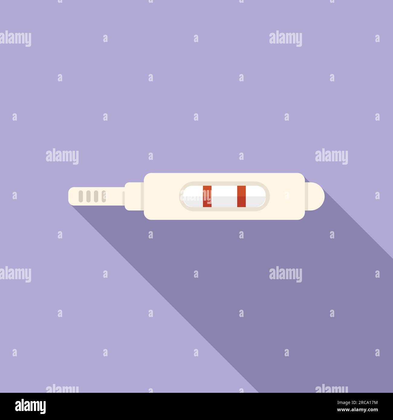 Medical kit test icon flat vector. Lab sample. Pcr digital Stock Vector ...