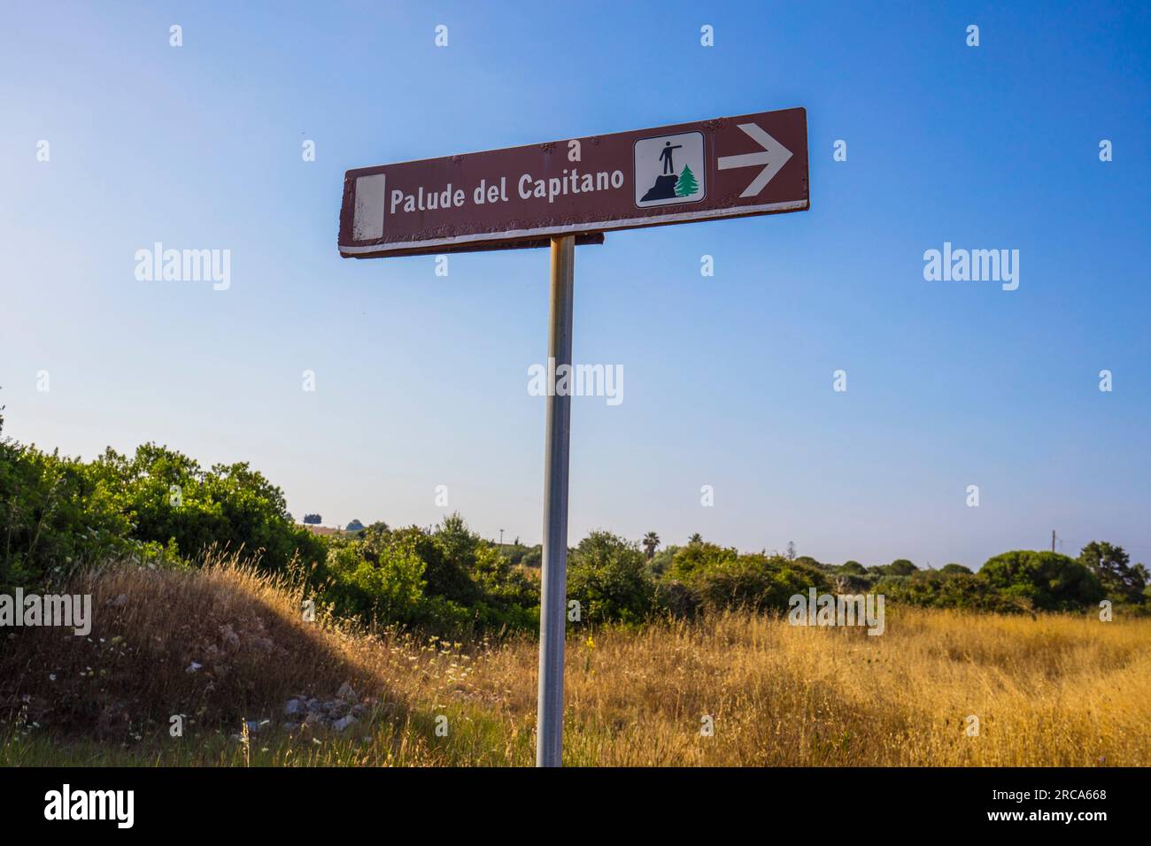 Palude del Capitano, Locality of Santa Caterina, Nardò, Lecce, Puglia, Italy Stock Photo