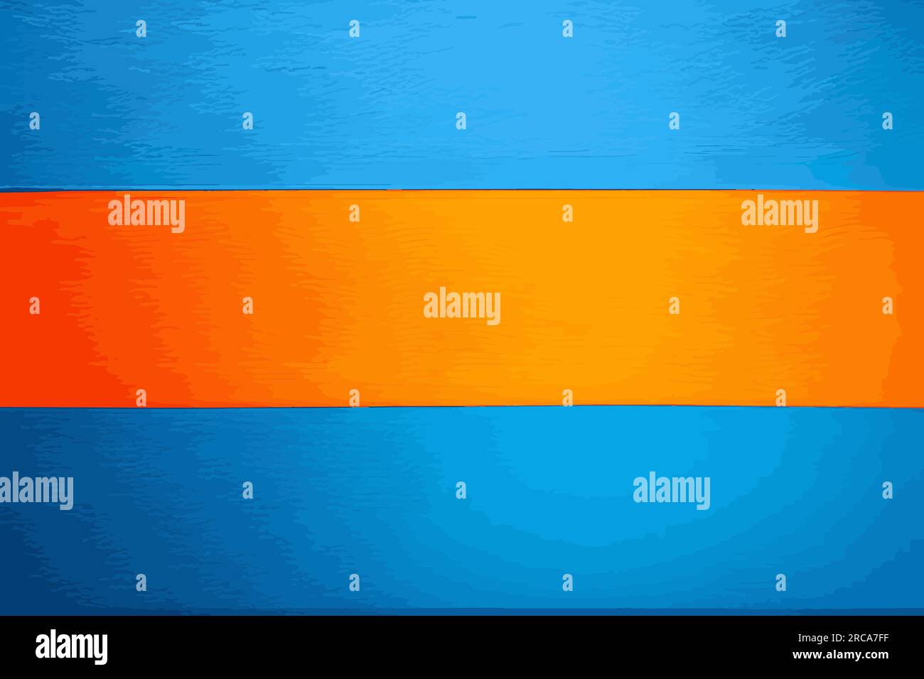 Blue orange grunge waves abstract background stock illustration Stock