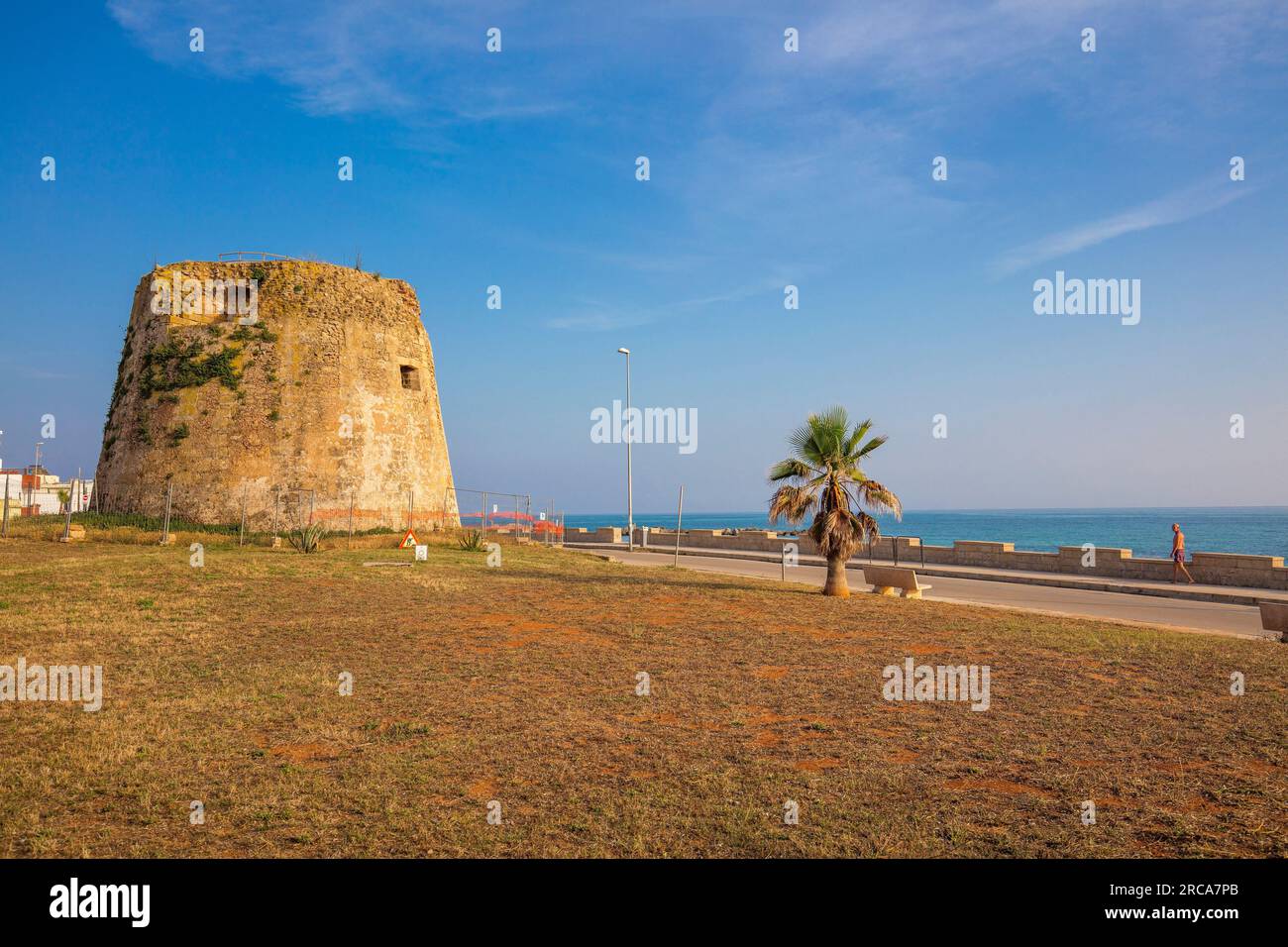 Torre Mozza beach, Ugento, Lecce, Puglia, Italy Stock Photo
