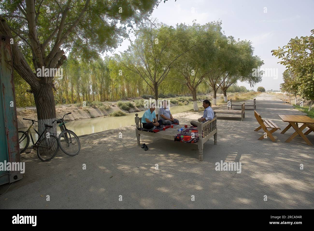 In the Fergana Valley Stock Photo Alamy