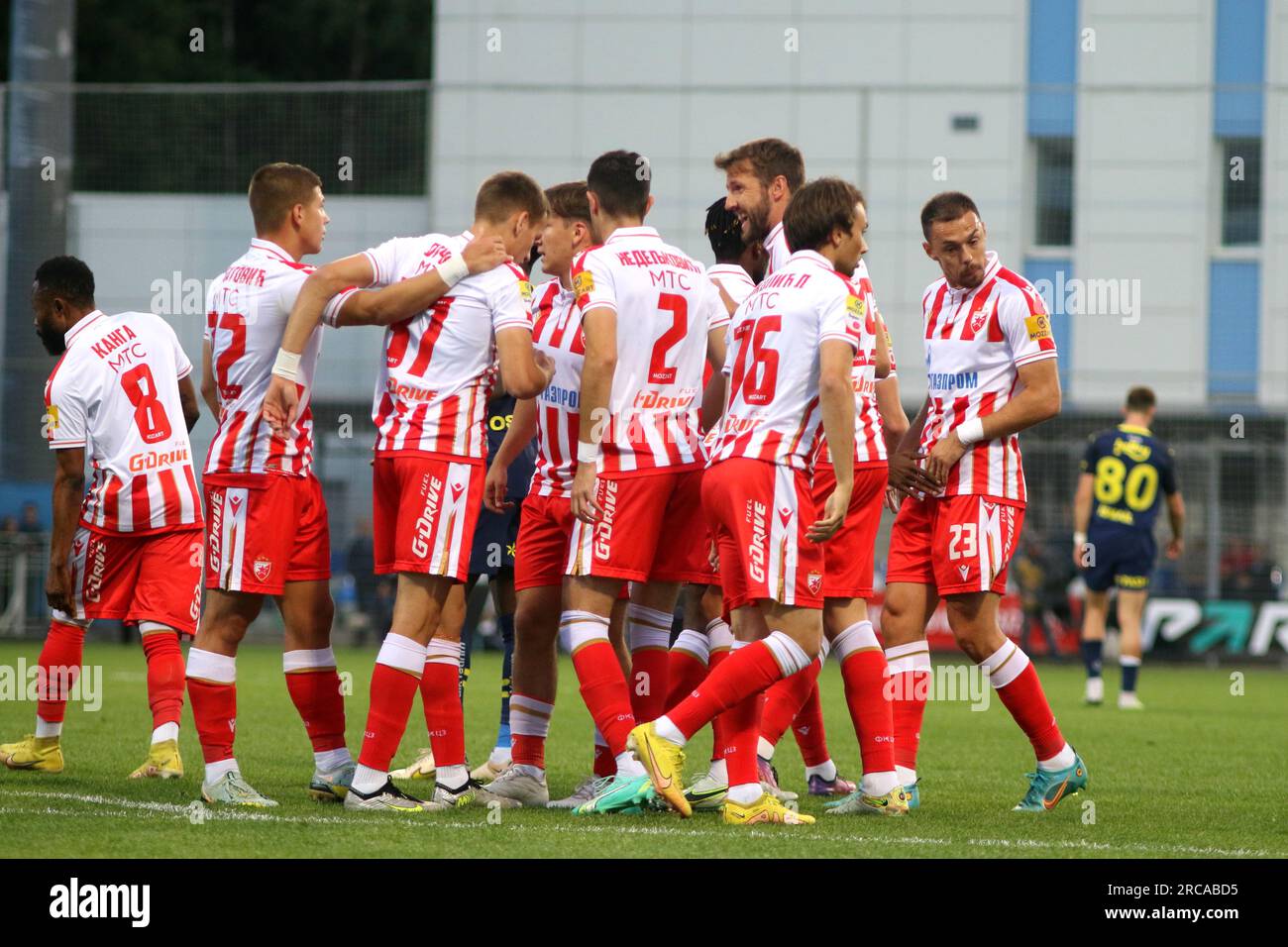 Crvena Zvezda beat HJK 2-0 during UEFA Champions League 2nd qualifying  round - Xinhua