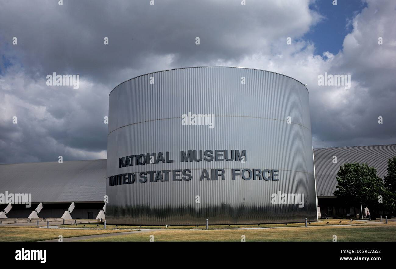 National Museum of the U.S. Air Force at Wright-Patterson Air Force Base near Dayton Ohio. Stock Photo