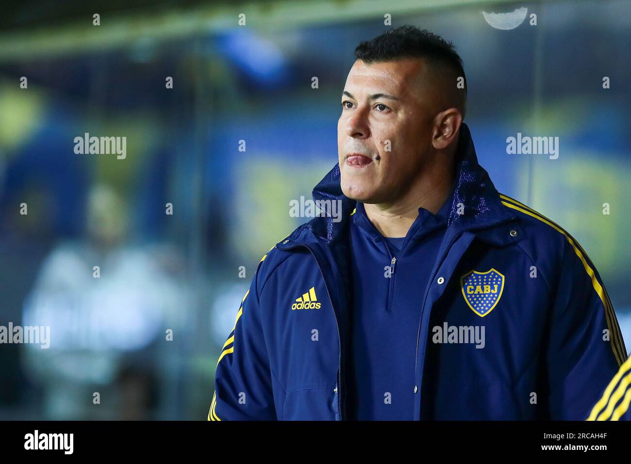 Boca Juniors Players Stock Photo Alamy