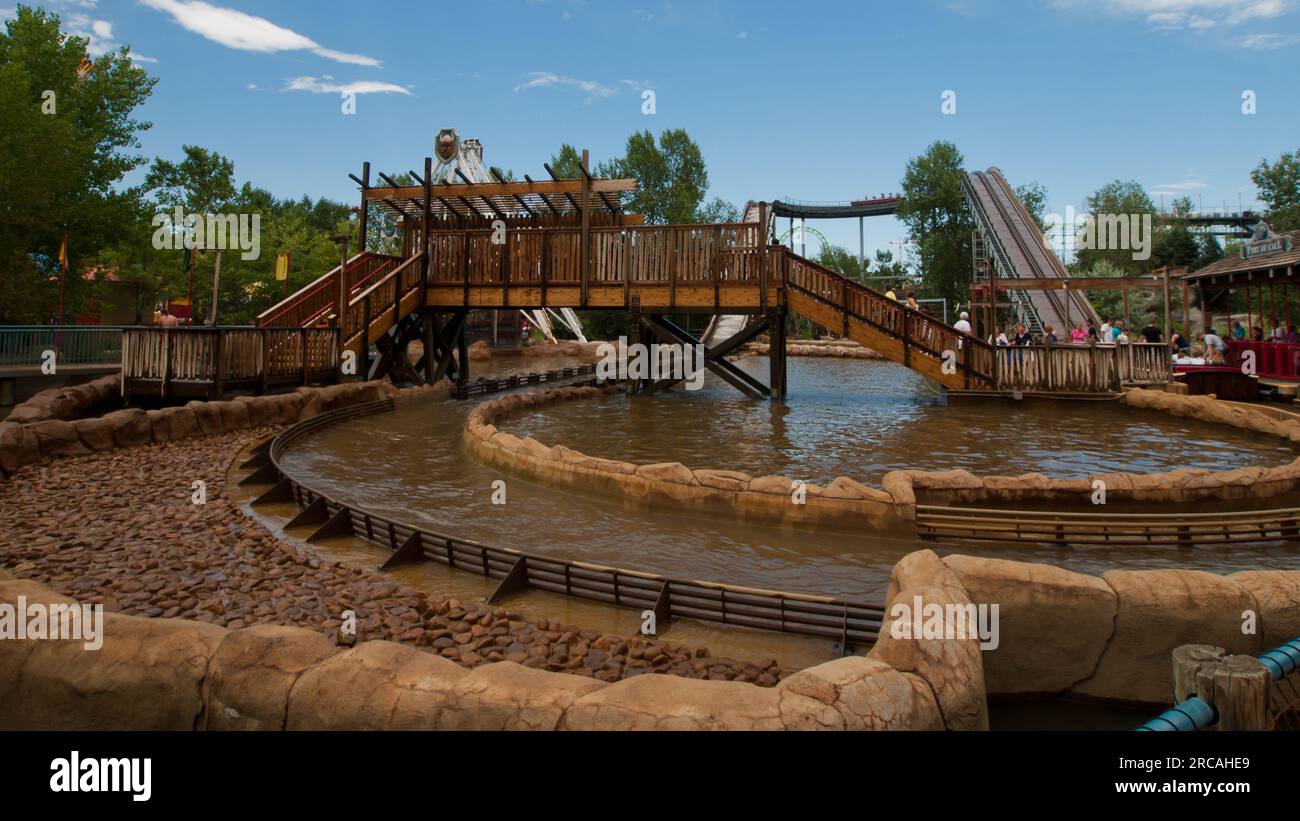 Fun Water Ride Stock Photo - Alamy