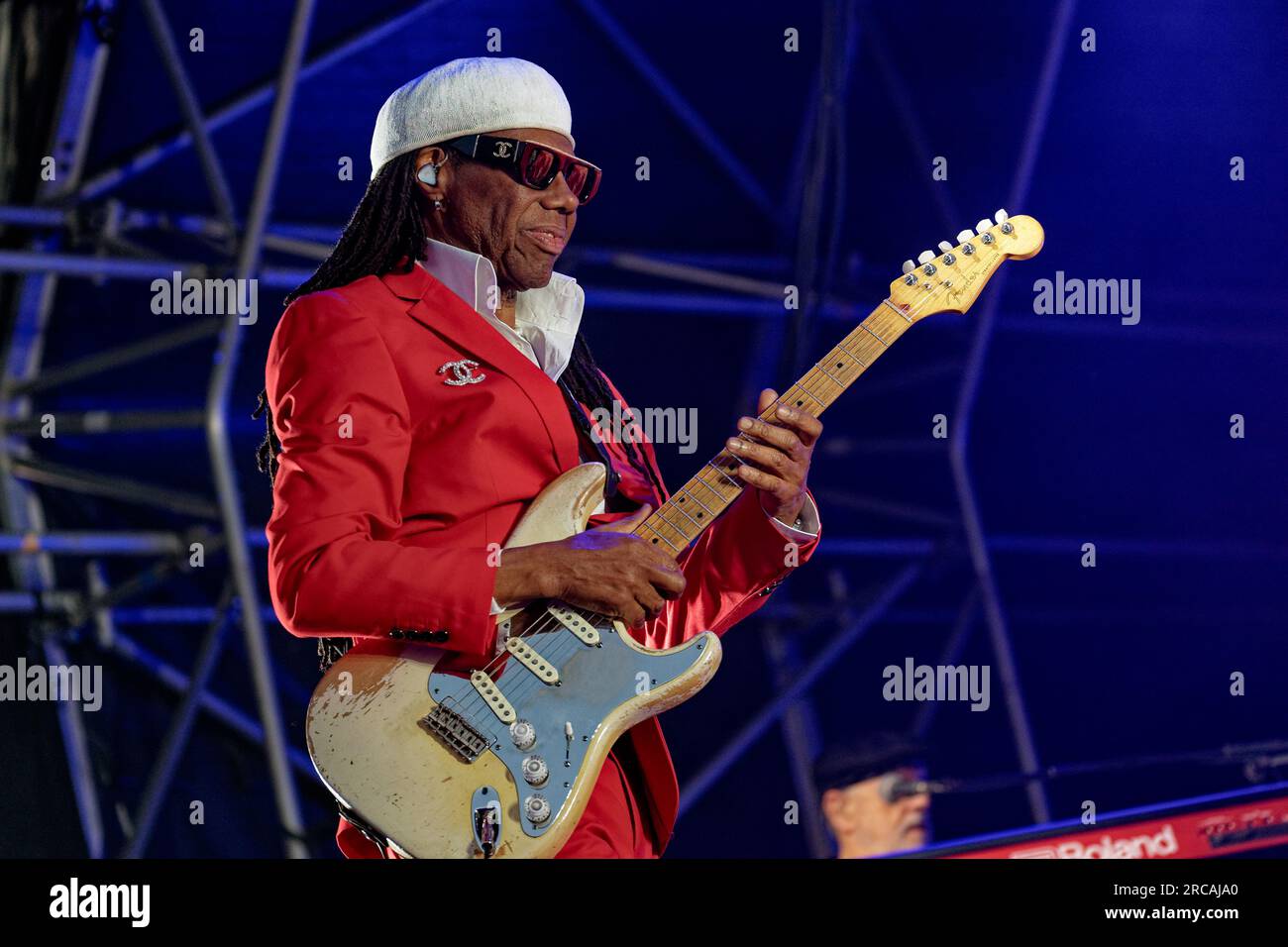Nile Rodgers, Rochester Castle Concerts 2023 Stock Photo Alamy